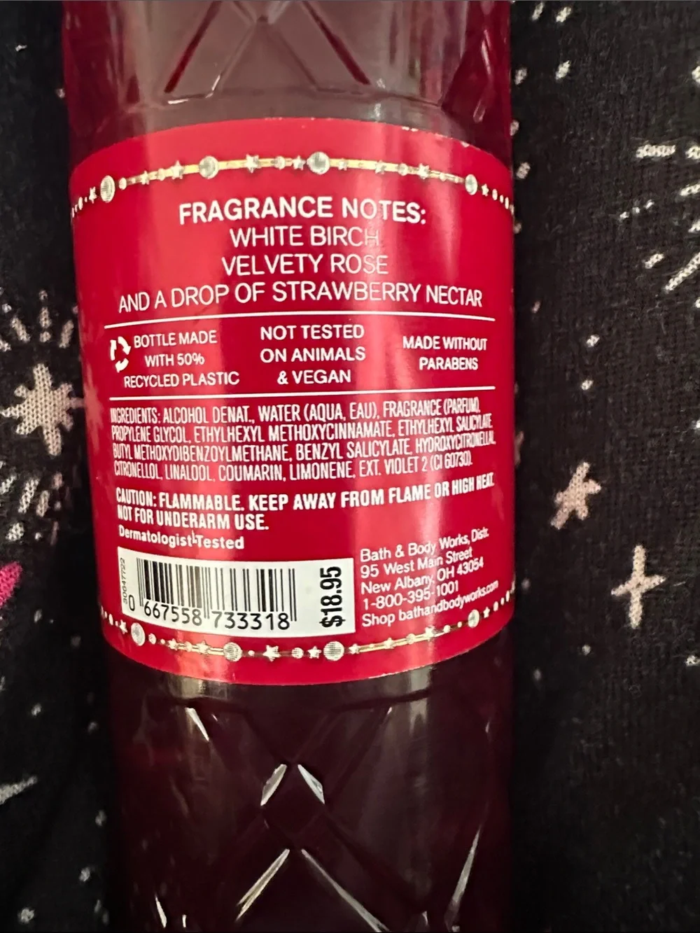 Bath & Body Works Deep Berry Red You’re The One